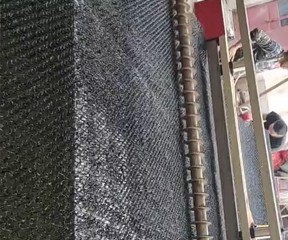 双凸型水土保护毯生产线